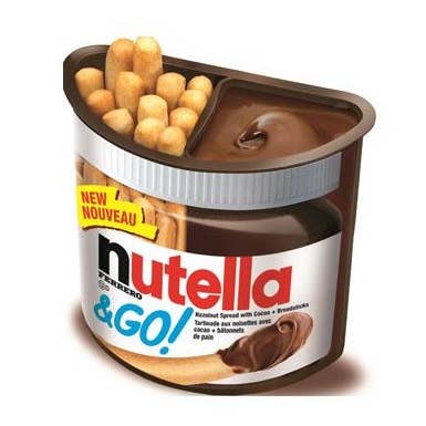 123bonbon - Wholesale Chocolate Covered Sweets - FERRERO Nutella Nut'n Go 0