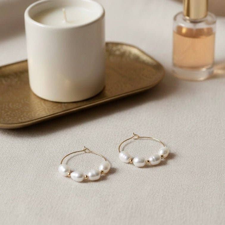 DUESTELLE ITALIA - Wholesale Hoop Earrings - Cecile1