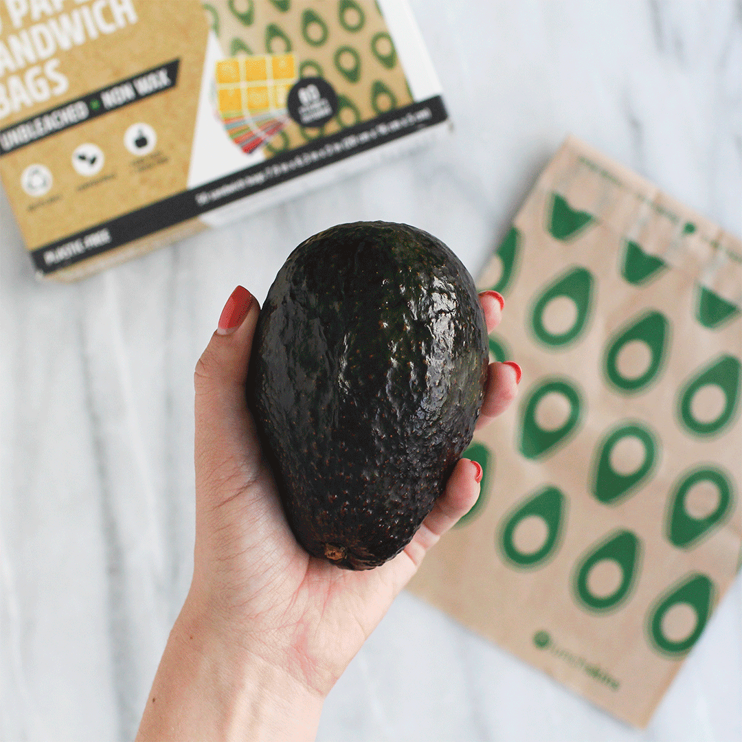 Lunchskins - Wholesale Food Storage Wrap/Bag - Compostable Sandwich Bags 50ct – Avocado Print1