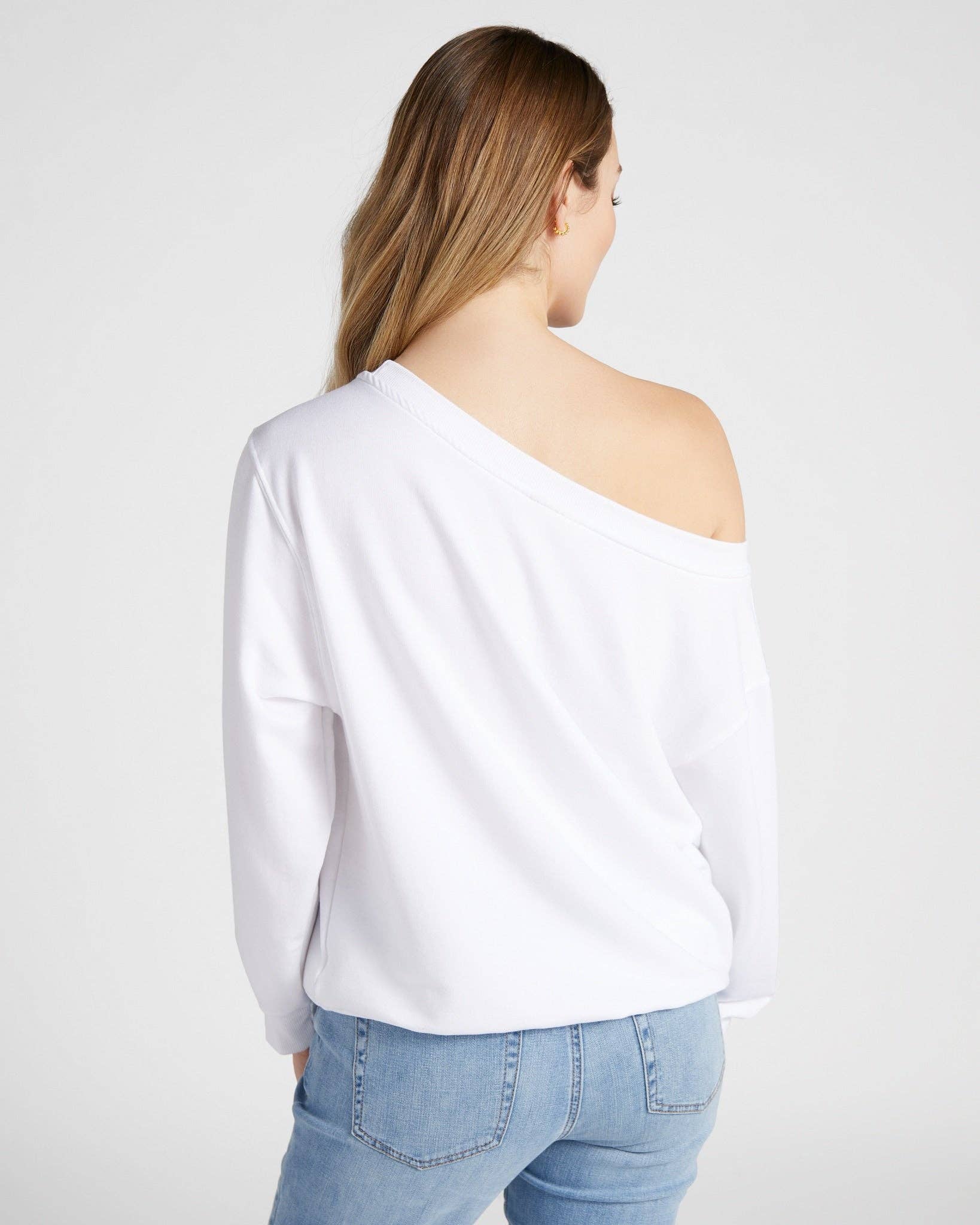 Seventy Eight and Sunny (SEAS) - Wholesale Sweatshirt - Women's - Brooksville One Shoulder Sweatshirt66