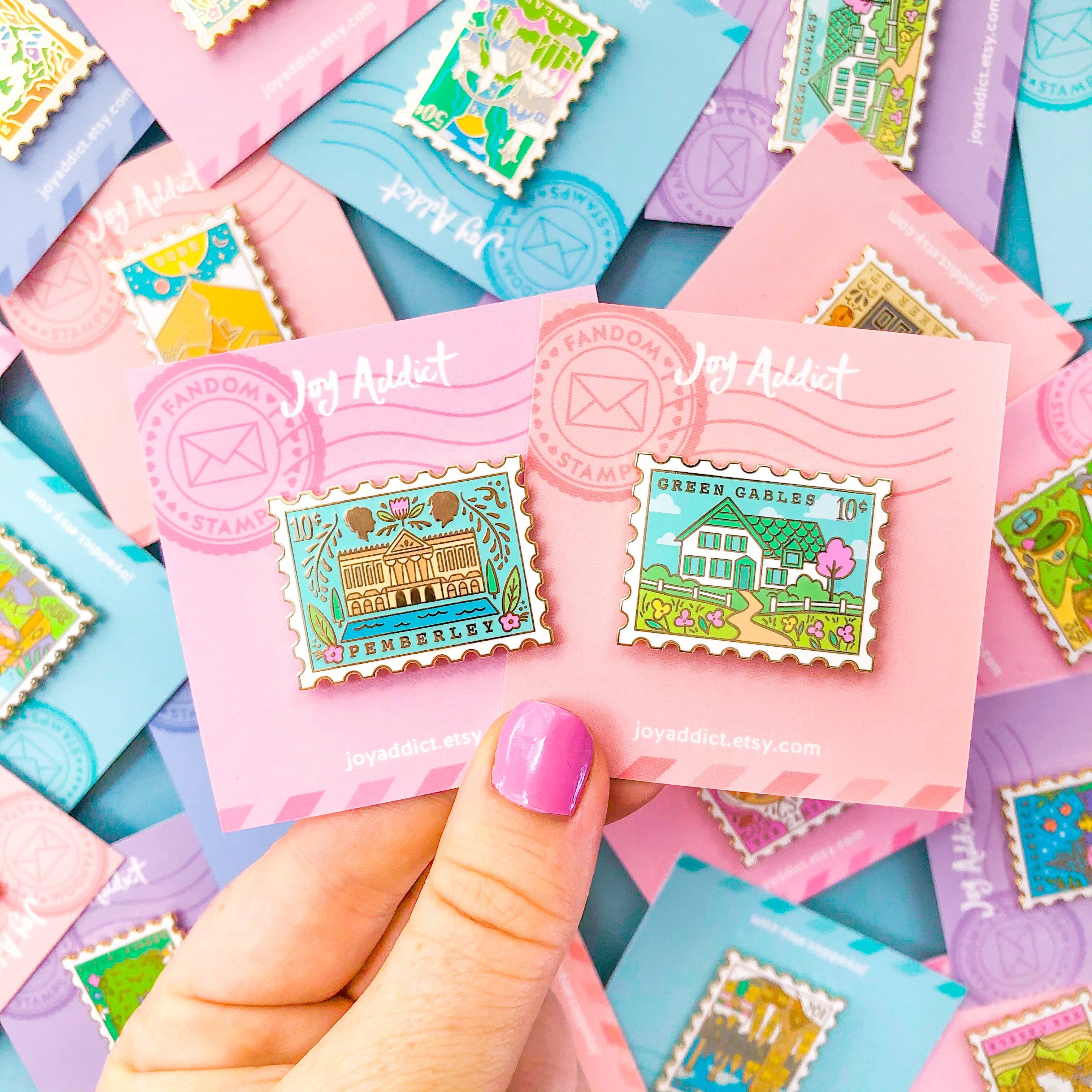 Joy Addict - Wholesale Lapel Pin/Button - Pemberley, Pride and Prejudice Enamel Pin2