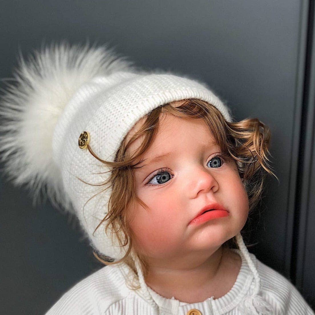 Petite Maison Kids - Vendita all'ingrosso Berretto - Bambini - Cappello da aviatore in cashmere11