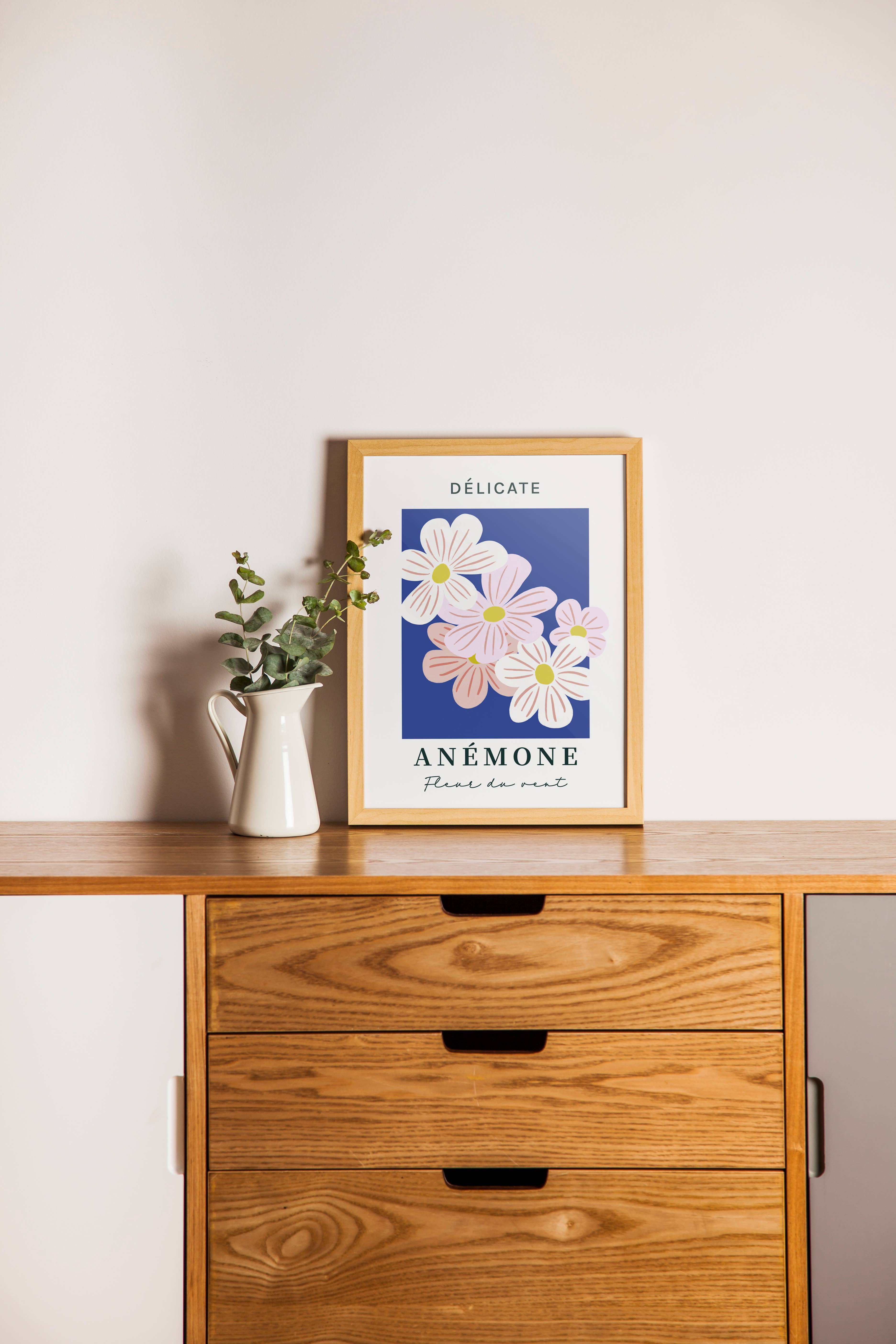 Graphijoy - Wholesale Poster - Anemone floral poster1