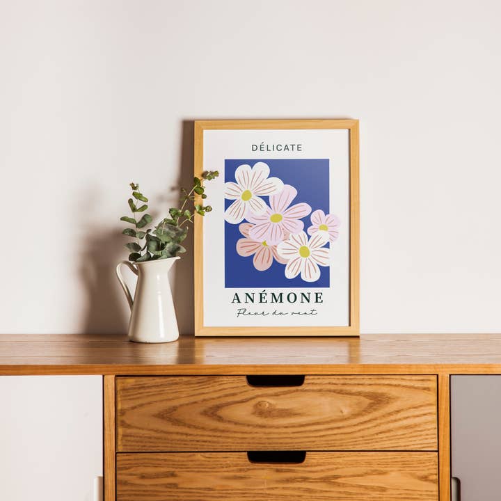 Graphijoy - Wholesale Poster - Anemone floral poster1