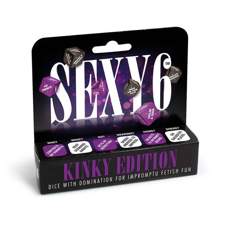 Creative Conceptions LLC - Wholesale Dice - Sexy 6 Dice - Kinky Edition