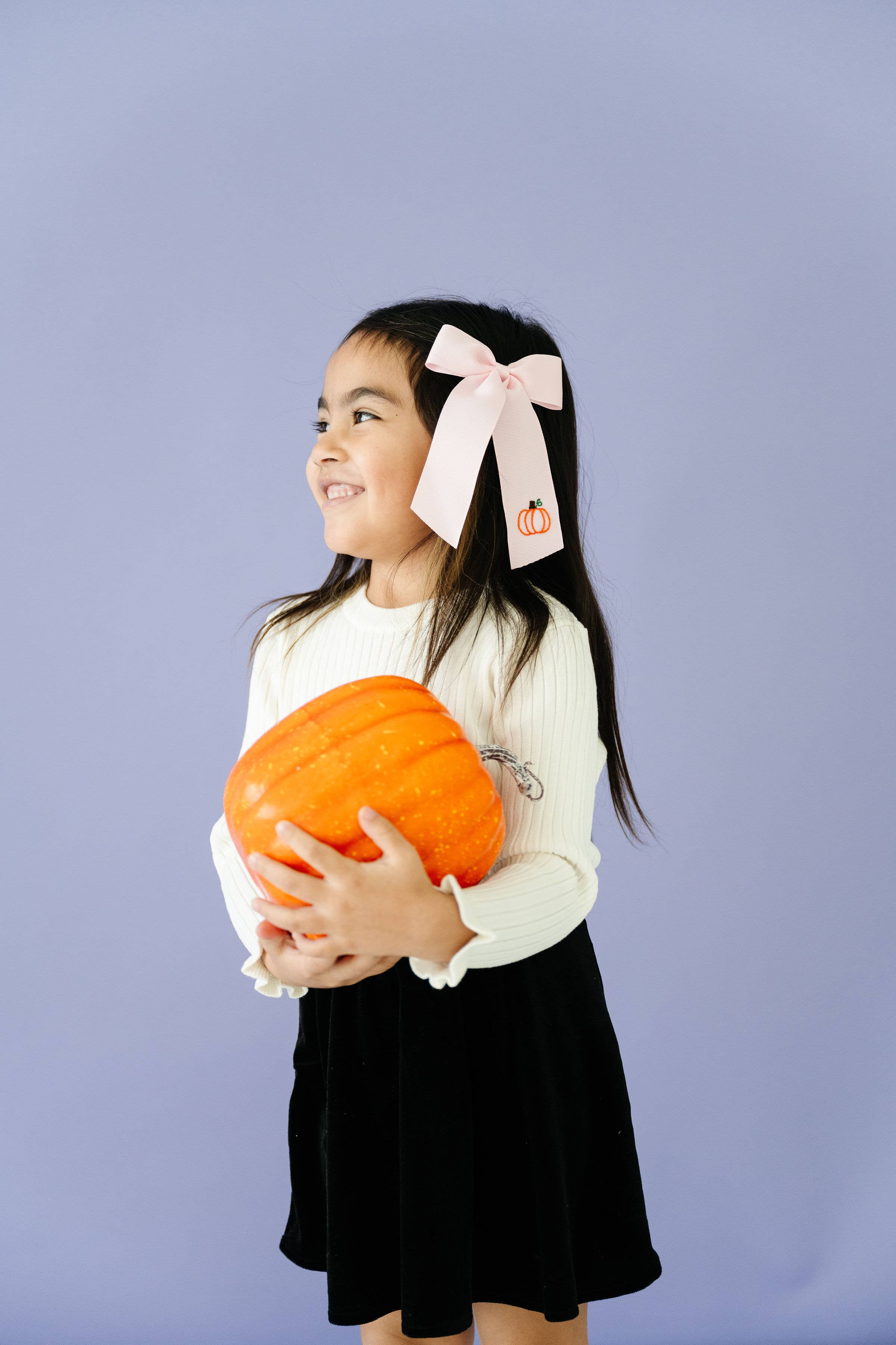 Winn and William - Vente Nœud pour cheveux – enfant - Arc de citrouille1