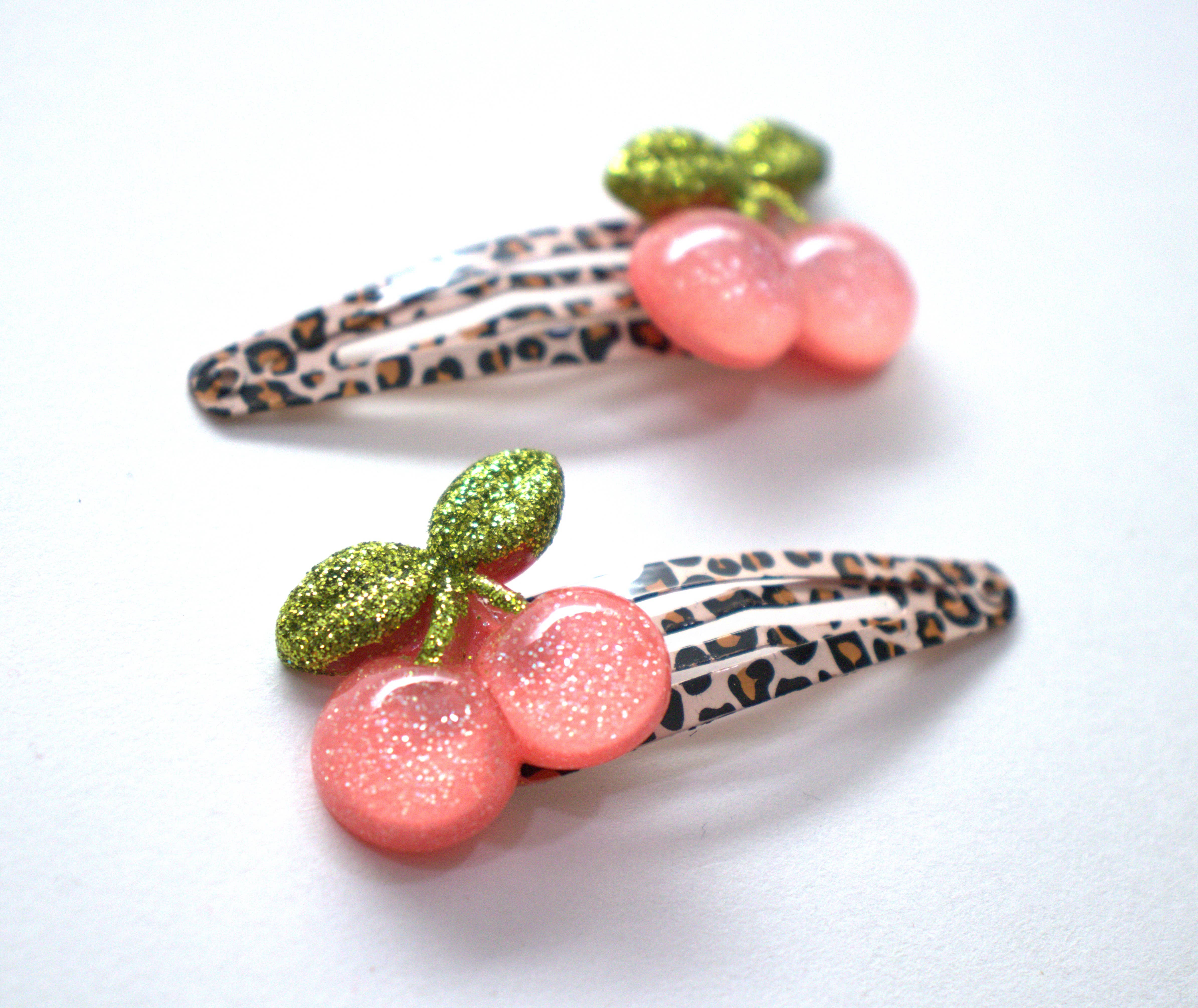 Yuko B - Wholesale Barrette - Kids - Premium Hair Clips for Kids - Cherries1