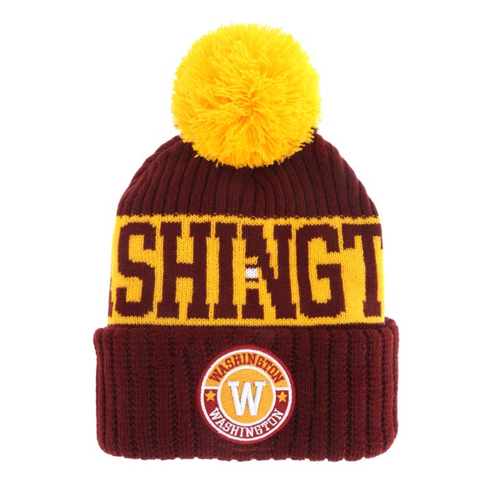 ChoKoLids - Wholesale Beanie - Unisex - Football Sports Team Embroidered Winter Knit Pom Beanie Hats33