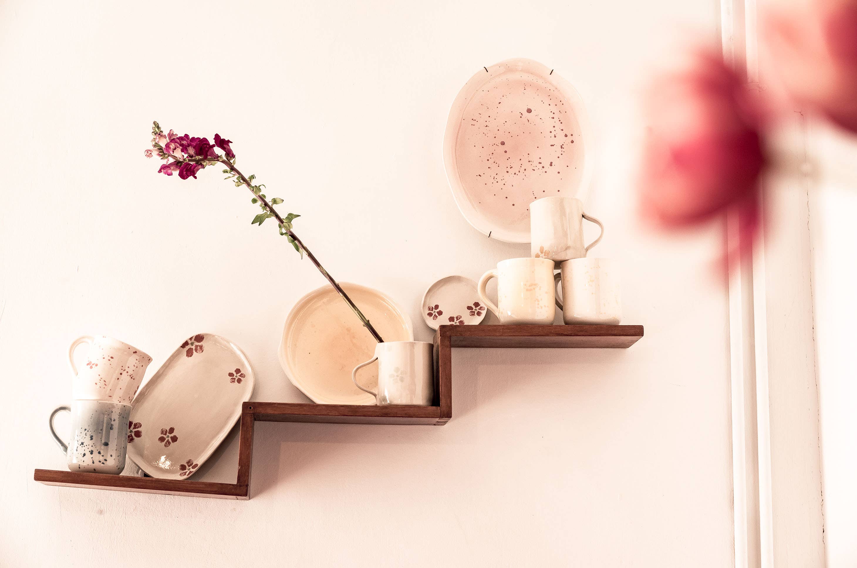 MARTINAS HOME - Wholesale Coffee Mug - MUG SLOW ROSE1