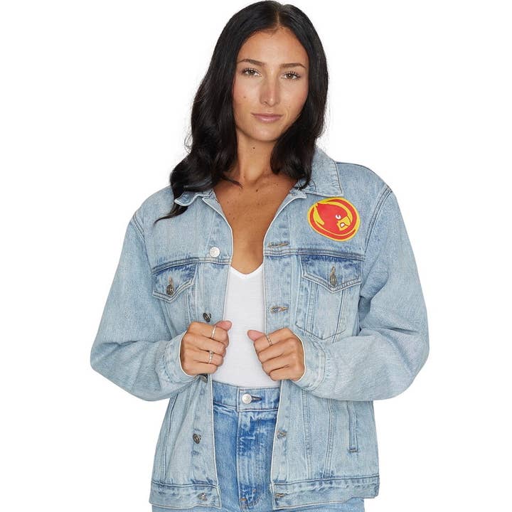 Iowa State Denim Jacket for wholesale by Lojo Collegiate Apparel