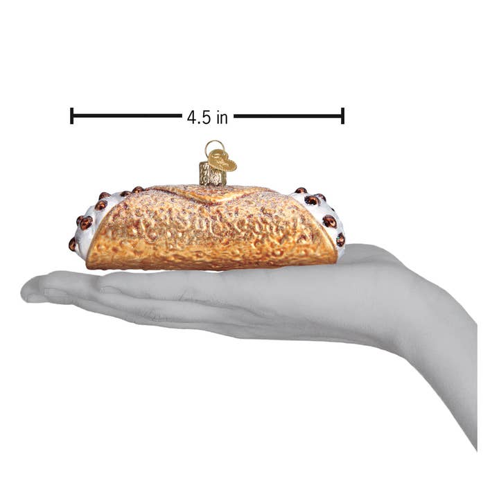 Old World Christmas - Wholesale Ornament - Cannoli Ornament4