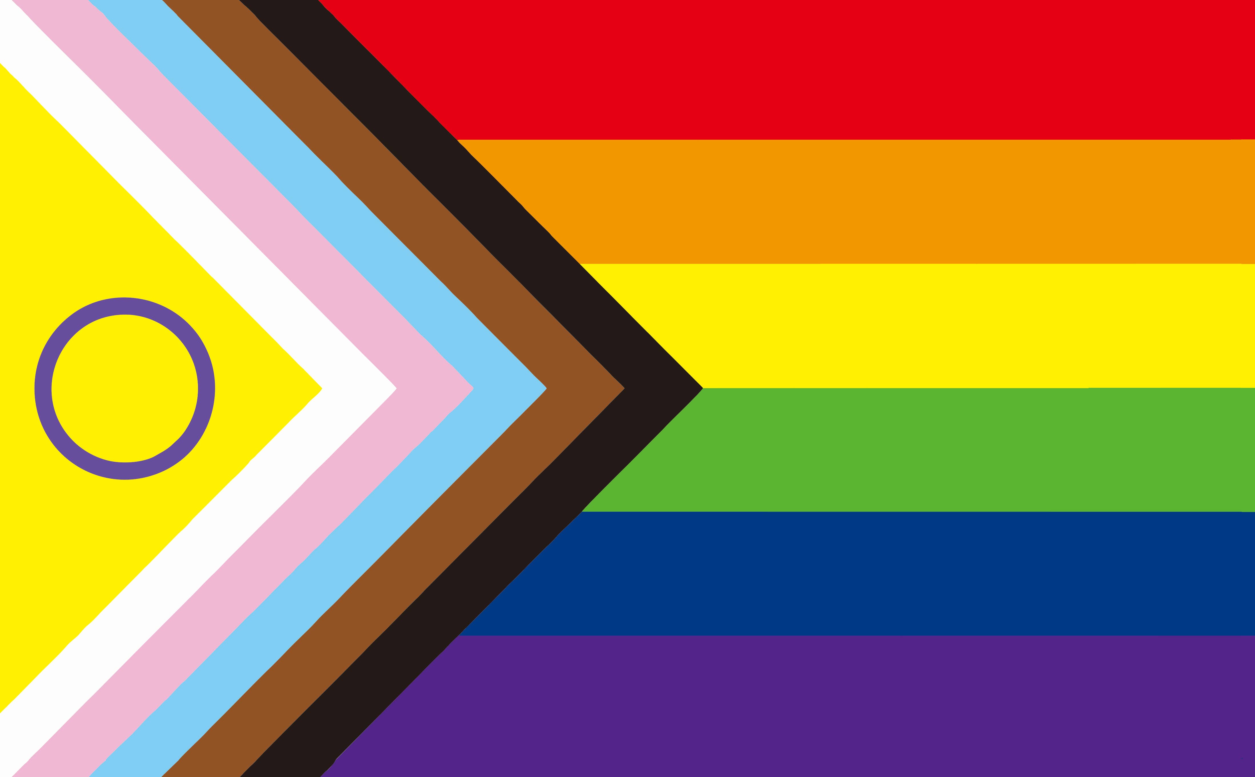 Worldwide Flags Ltd – wholesale Flag – Intersex Progress Pride (Gay Pride) 3'x2'0