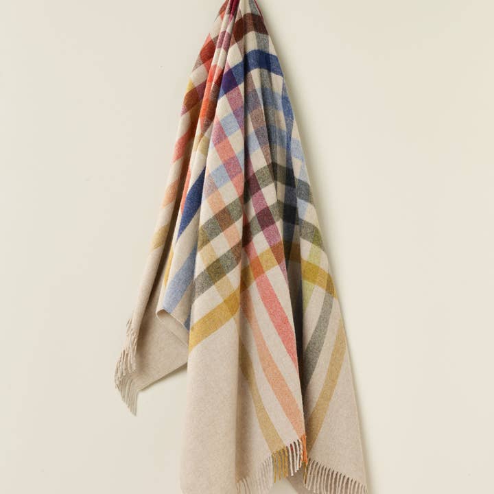 Bronte by Moon - Wholesale Throw Blanket - Henley Multicolour Merino Throw1