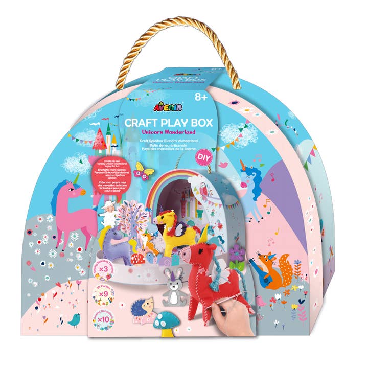 Craft Play Box Unicorn Wonderland for wholesale by KidAntics