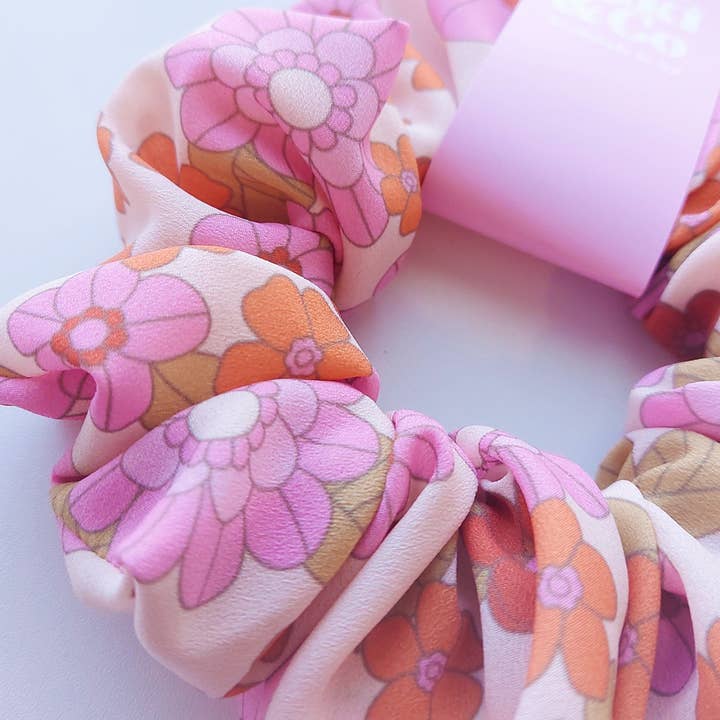 Kiki & Co. - Wholesale Scrunchie - Women’s - Scrunchie - Blossom - Crepe2