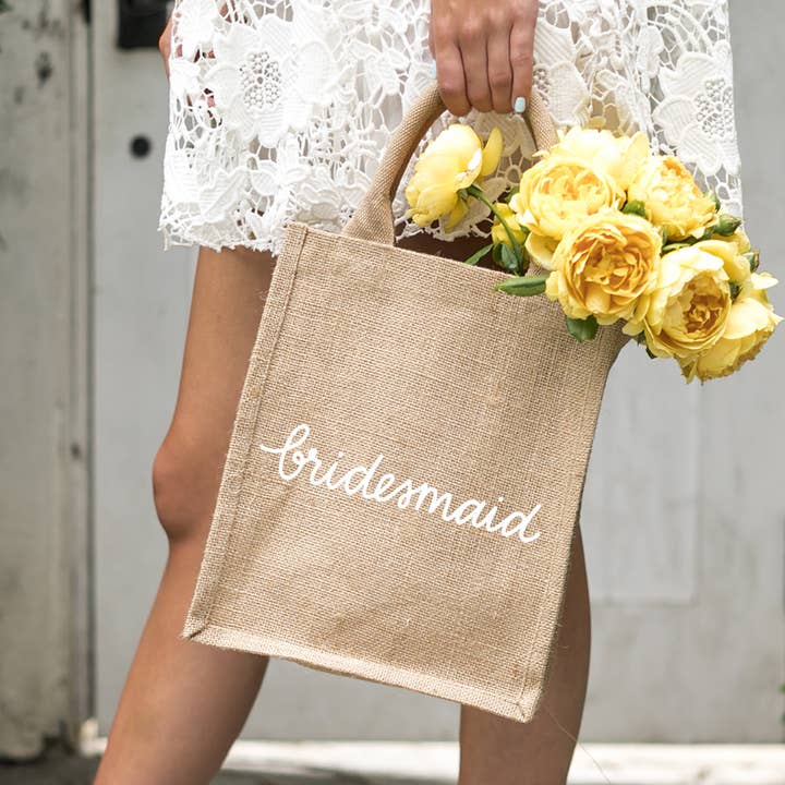 Reusable Gift Tote - Bridesmaid for wholesale by The Little Market
