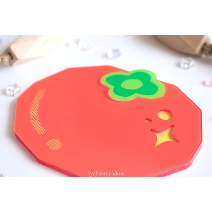 Lycheemeadow - Wholesale Coasters - Persimmon Double-sided Coaster5