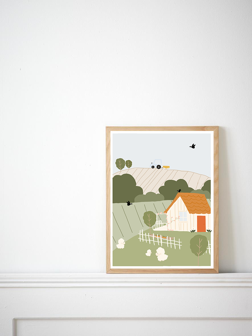 LE PAPIER GRAPHIQUE - Venta al por mayor Tarjetas de felicitación - La campaña: mapa simple  1