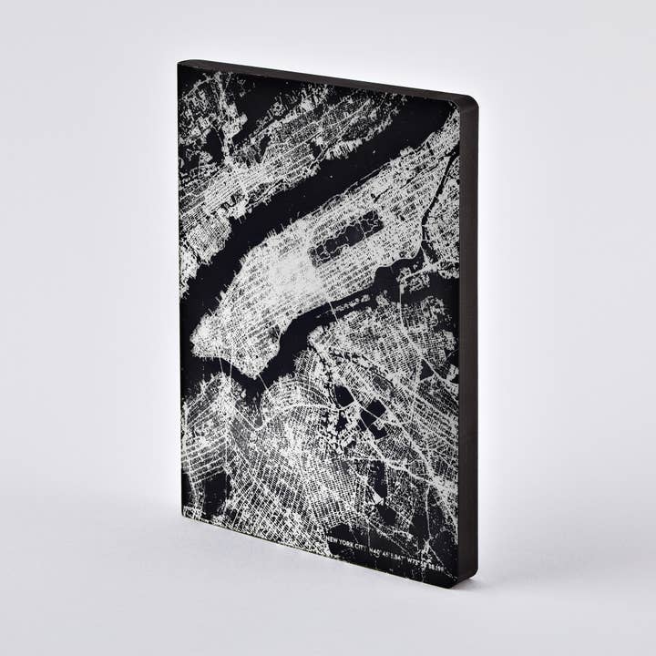 Voo noturno sobre Nova Iorque - Caderno L light | A5+ por atacado de nuuna