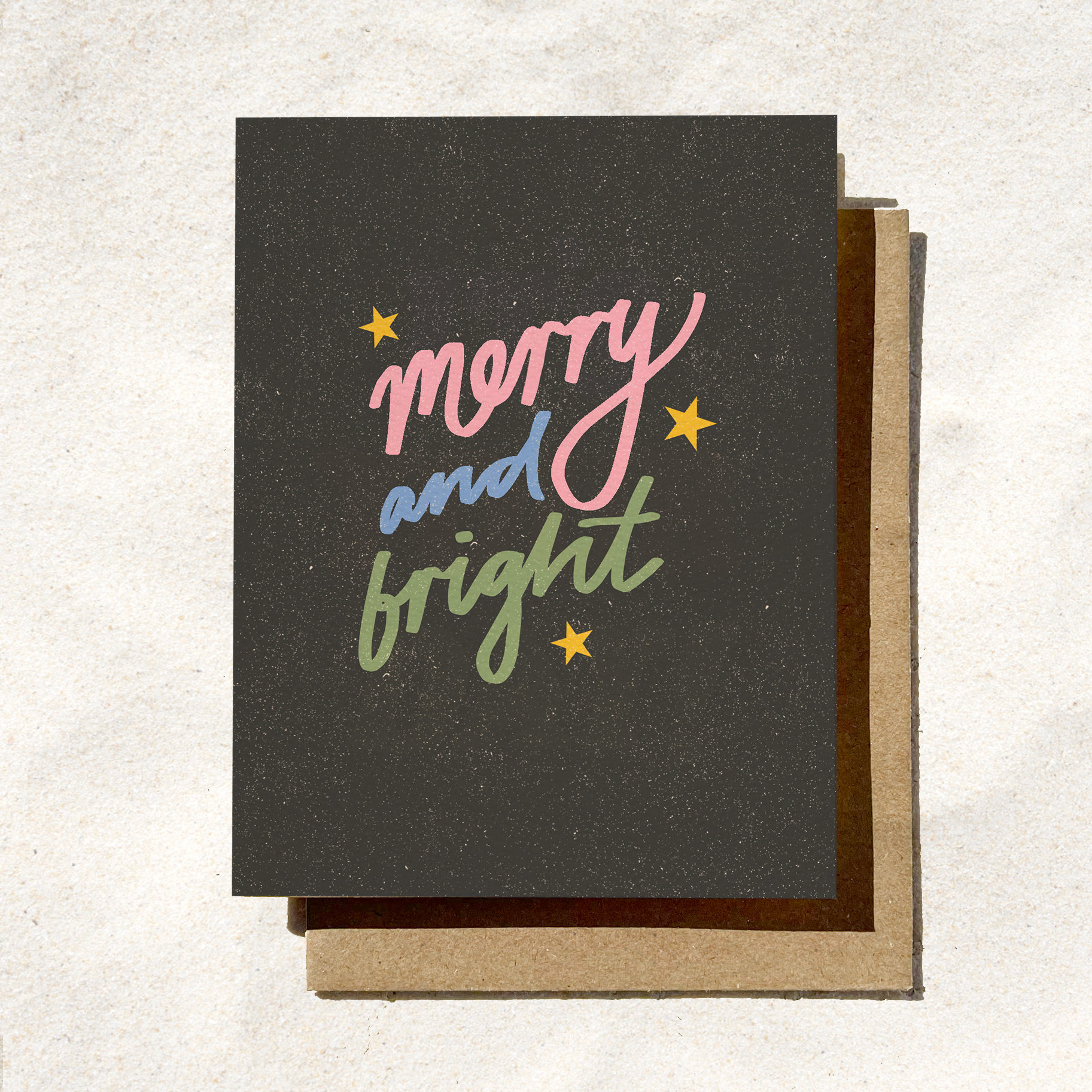 Daydream Prints - Wholesale Christmas Card - Merry And Bright Christmas Card | Holiday Greeting Card5