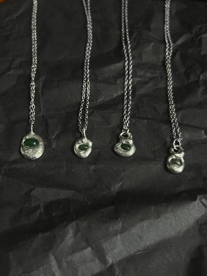 Aventurin Halskette für den Großhandel von Bare Bones Jewelry London