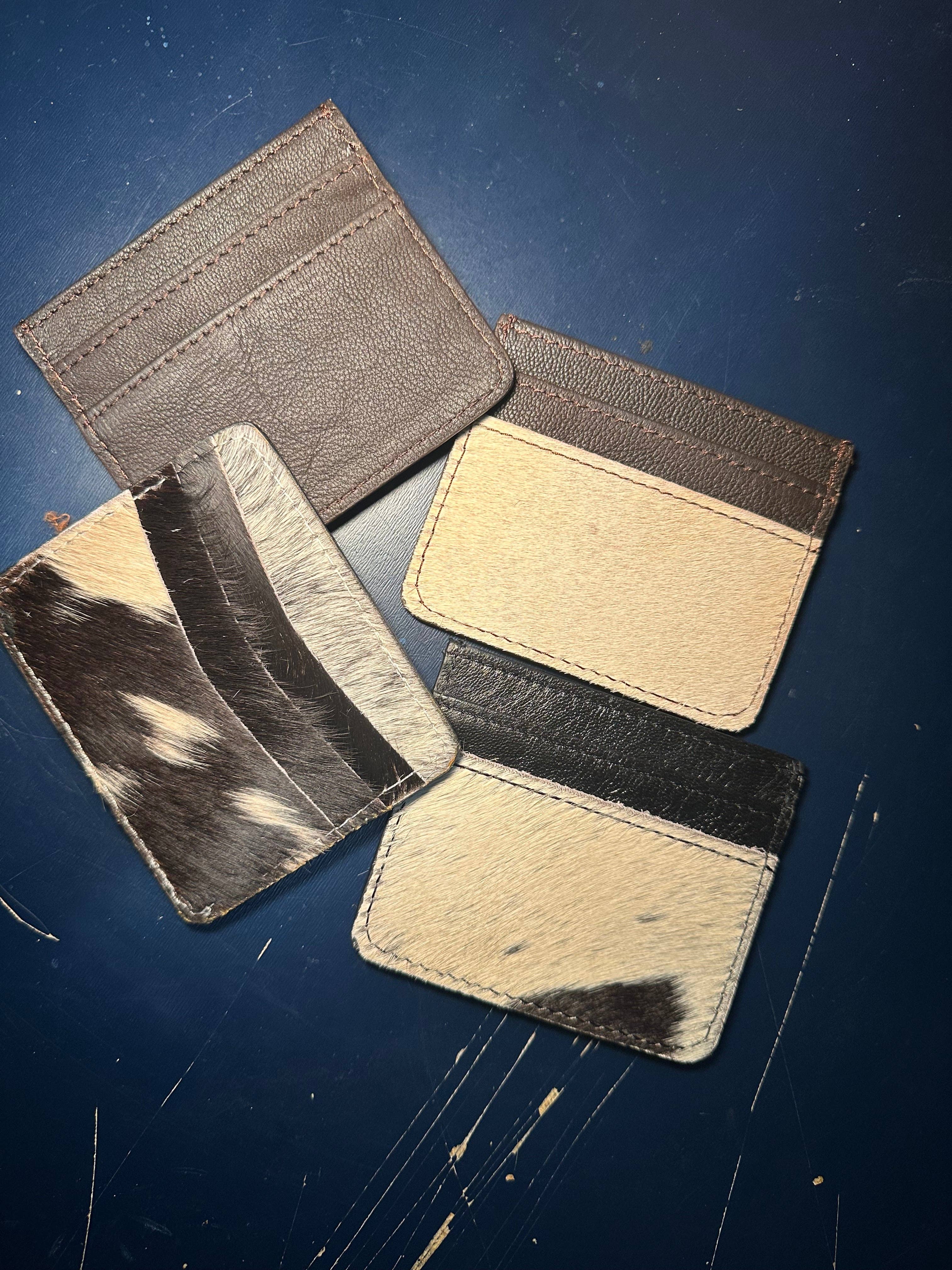 BDN Boutique - Vente Porte-cartes – femme - ÉTUI À CARTES EN CUIR VÉRITABLE/ PEAU DE VACHE6