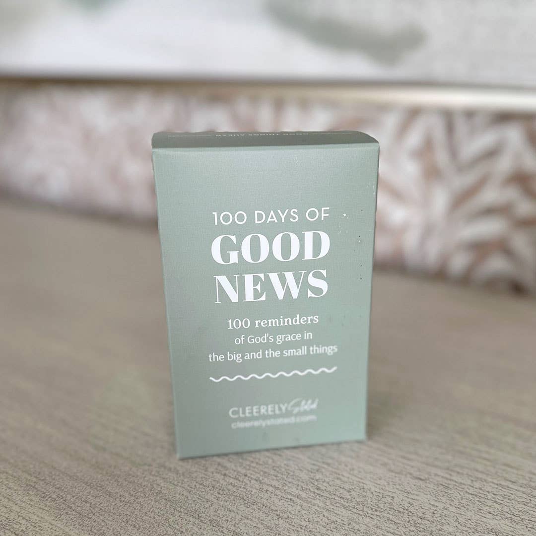 Cleerely Stated - Wholesale Religious Card - 100 Days of Good News4