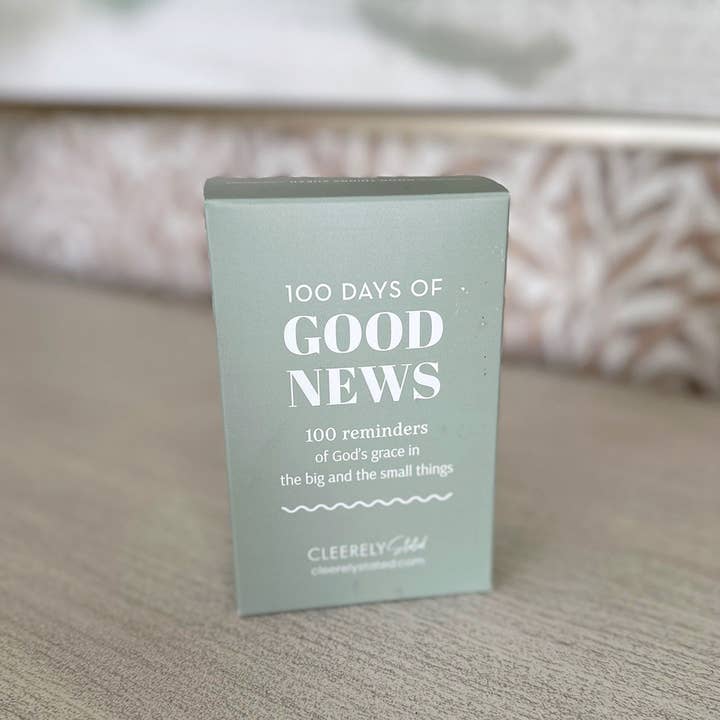 Cleerely Stated - Wholesale Religious Card - 100 Days of Good News4