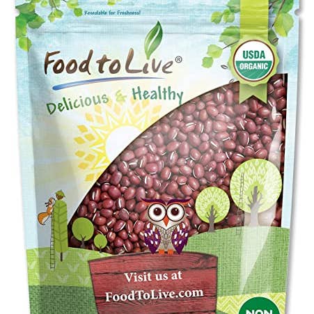 Organic Adzuki Beans – Non-GMO, Whole Raw Red Mung Beans for wholesale by Food To Live