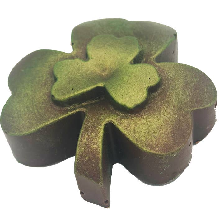 St. Patrick's Day - Shamrock Cocoa Bomb for wholesale by David Bradley Chocolatier