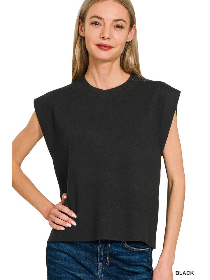 Vanilla Monkey - Vente Pull sans manches – femme - Gilet en viscose1