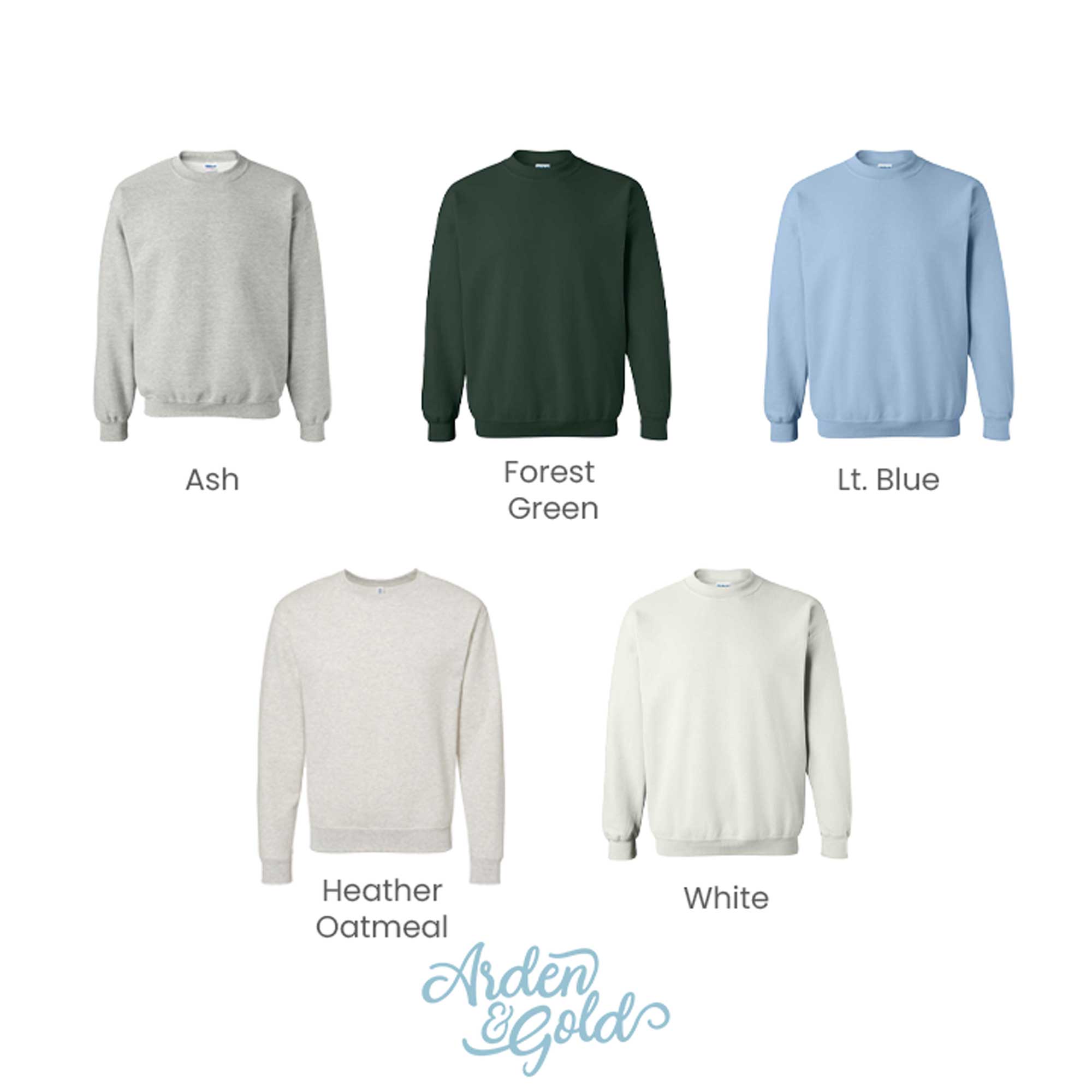 Arden & Gold - Wholesale Graphic Sweatshirt - Women's - Always Cold Crewneck Sweatshirt8