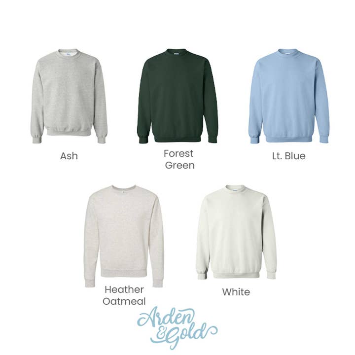 Arden & Gold - Wholesale Graphic Sweatshirt - Women's - Always Cold Crewneck Sweatshirt8