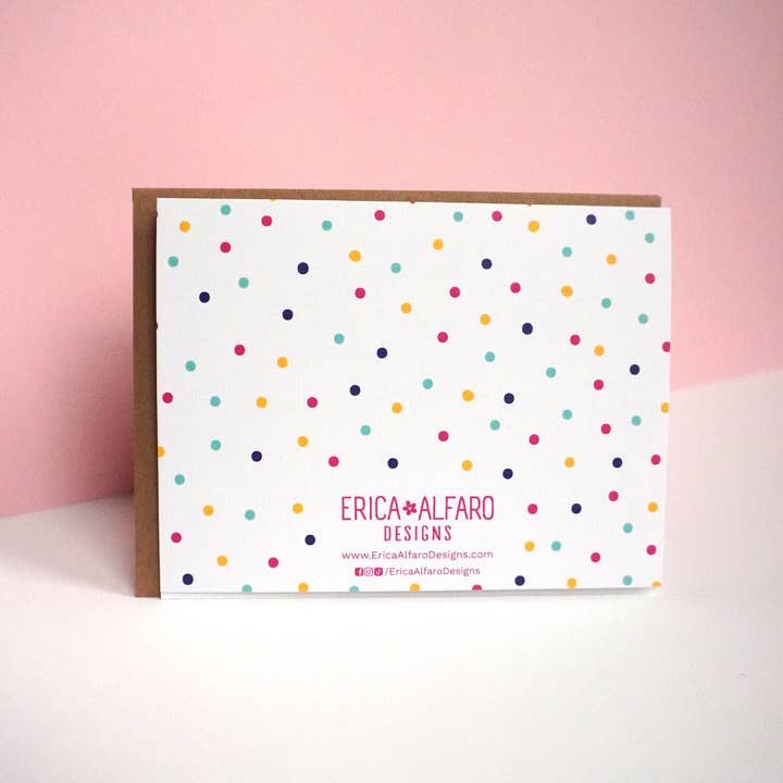 Erica Alfaro Designs - Wholesale Christmas Card - Feliz Navidad Tassel Greeting Card2