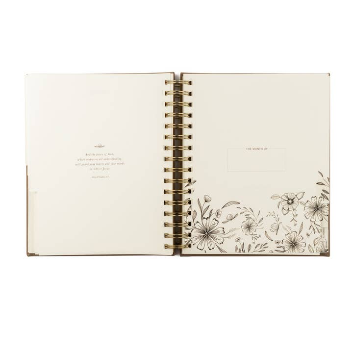 Hosanna Revival - Wholesale Planner - Ongedateerde planner van 12 maanden: Marlo Design, Spiral9