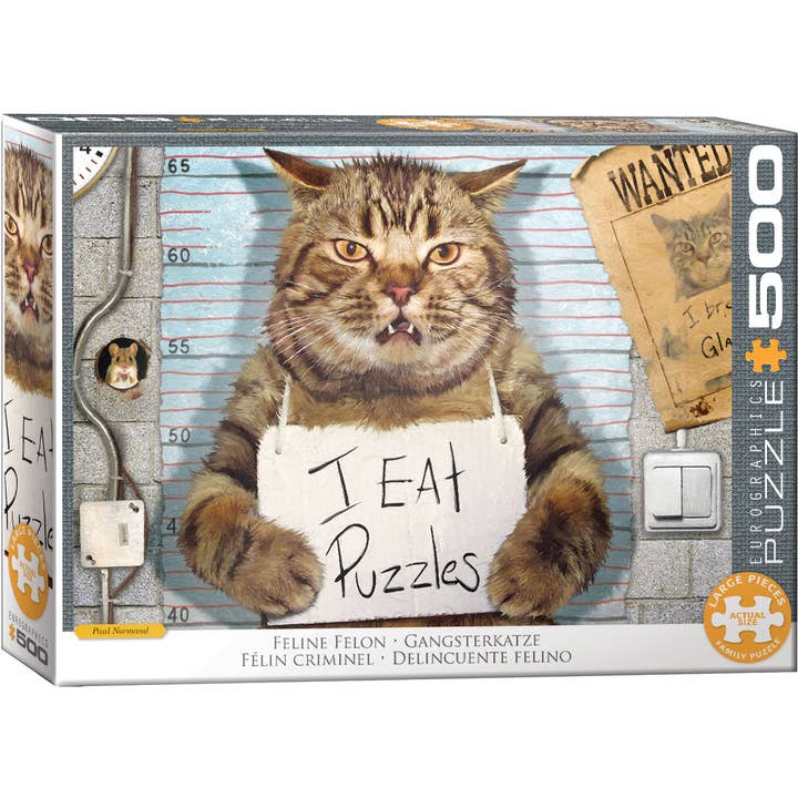 Eurographics Puzzles Europe - Wholesale Puzzle - Adult - Feline Felon