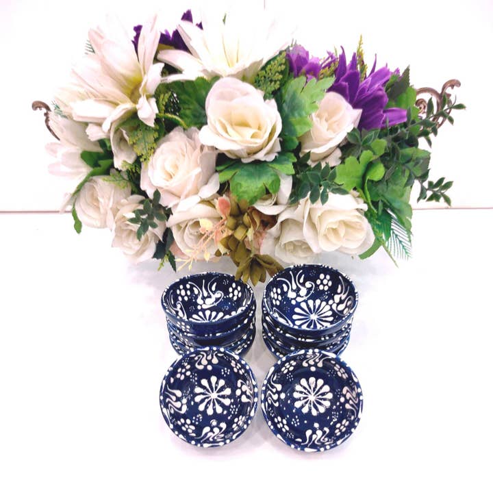 Mediterranean Collection - Wholesale Bowl - Anatolian Royal Blue Pottery Bowls3