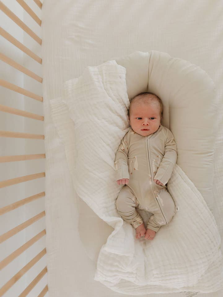 Forever French Baby - Wholesale Sleepsuit - Baby - Bamboo Zip Pajamas | Silly Goose2