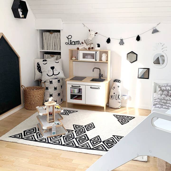 LILIPINSO - Vendita all'ingrosso Tappeto - Tappeto in Cotone 100% con Ciuffi Stile Boho Chic