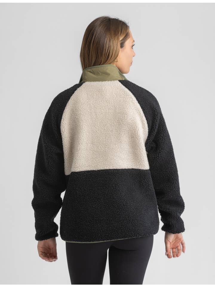 LIV Outdoor – Engroshandel Sweatshirt - Dame – Kvinders Tara Jersey-foret Snap-Up Pullover7