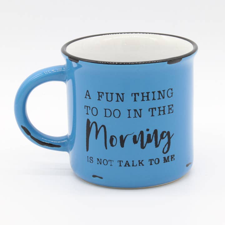 Sprich nicht mit mir | Eine unterhaltsame Sache | Coffee First für den Großhandel von The MAD Mugs