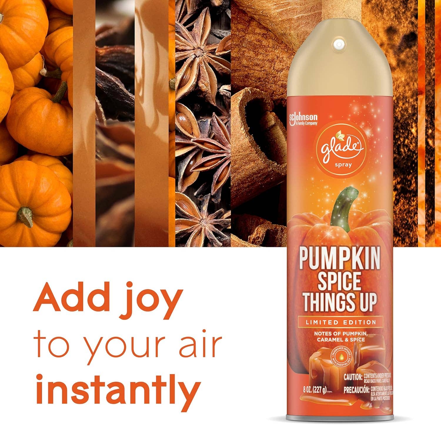 Innovarix – wholesale Luftfräschare – Luftrenare, Rumspray, Pumpkin Spice Things Up, 8 oz3