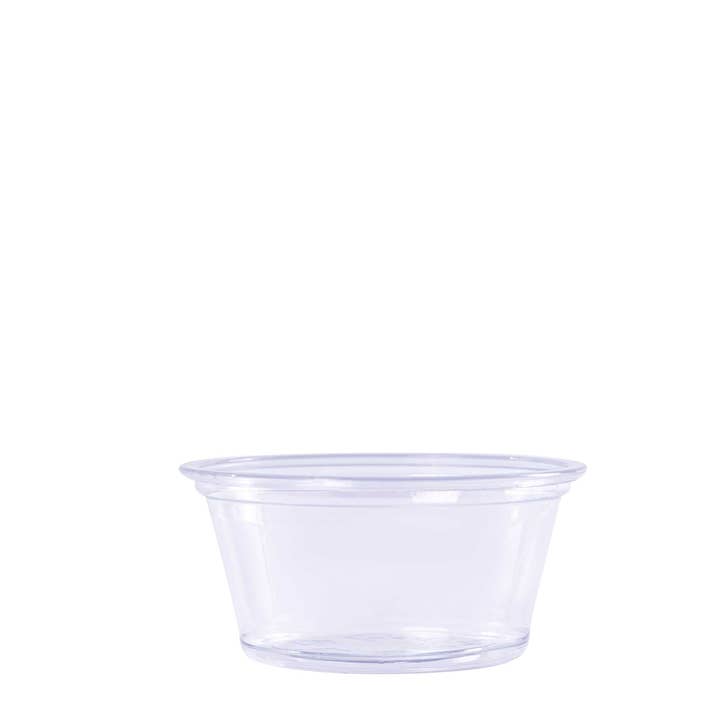 Portofino International Trading, USA - Vente Gobelets jetables - Tasse à sauce en plastique 2 oz - Paquet de 1003