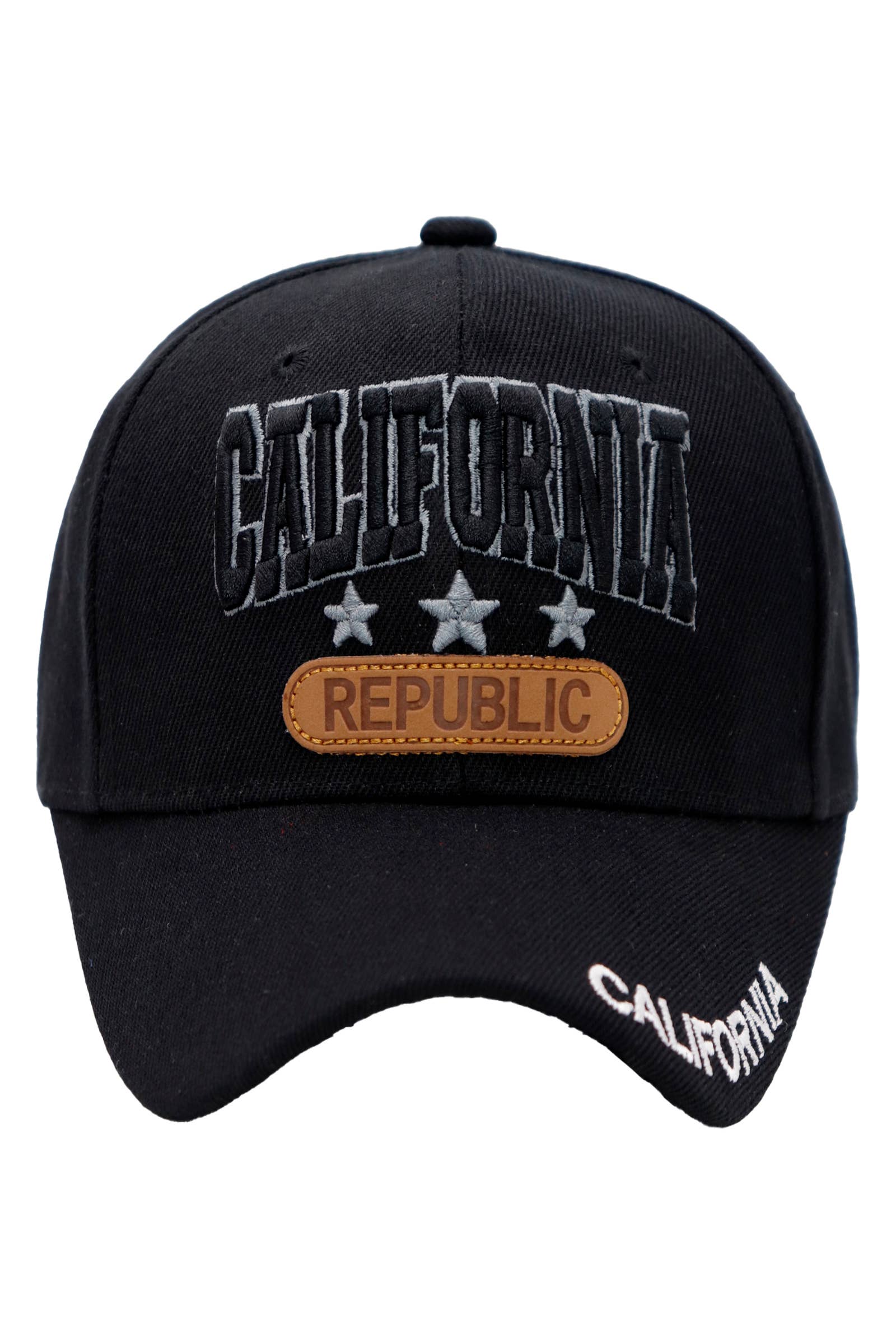 Cap Zone - Vendita all'ingrosso Cappellino da baseball - Unisex - Berretto da baseball con chiusura in velcro della California Republic2