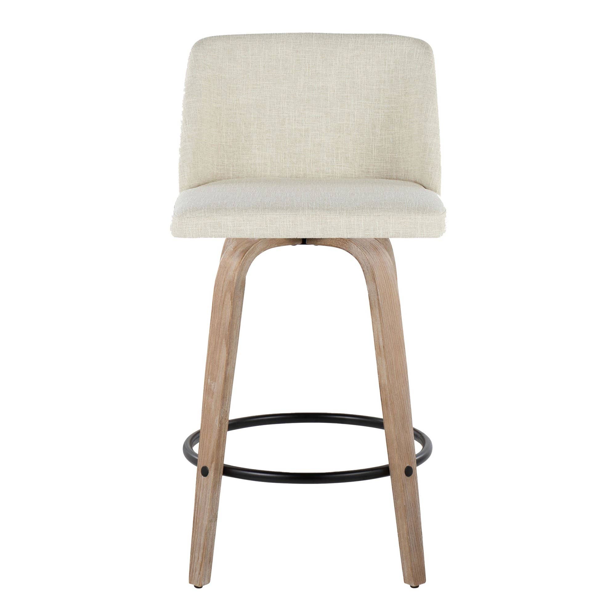 LumiSource and Grandview Gallery - Wholesale Stool - Toriano 26" Fixed Height Counter Stool Q - Set of 2110