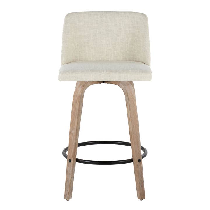 LumiSource and Grandview Gallery - Wholesale Stool - Toriano 26" Fixed Height Counter Stool Q - Set of 2110