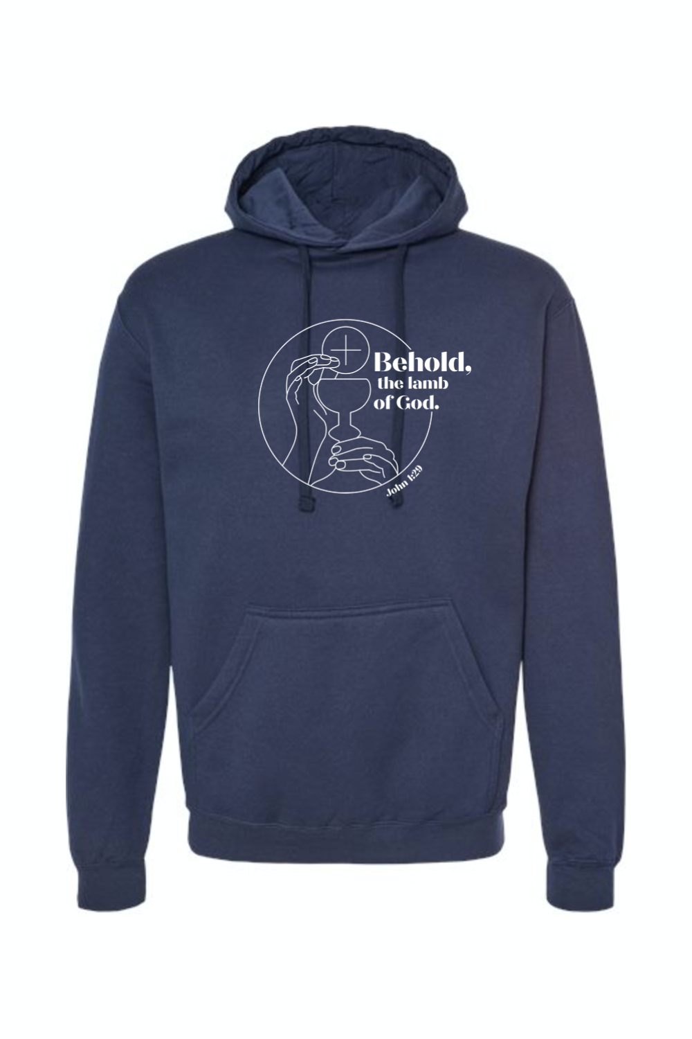 Sock Religious – wholesale Hoodie – Unisex – Behold, the Lamb of God - John 1:29 Hoodie Sweatshirt5