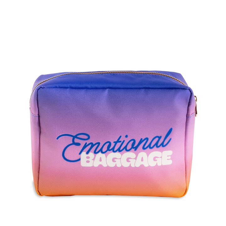 Ban.do - Wholesale Makeup/Cosmetic Bag - Getaway Cosmetic Bag, Emotional Baggage