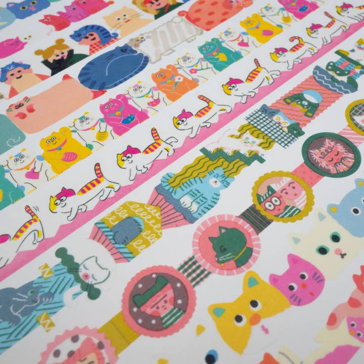 AIU Masking Tape Neko for wholesale by Japacolle — Japan Collections | See Latest News in "About"