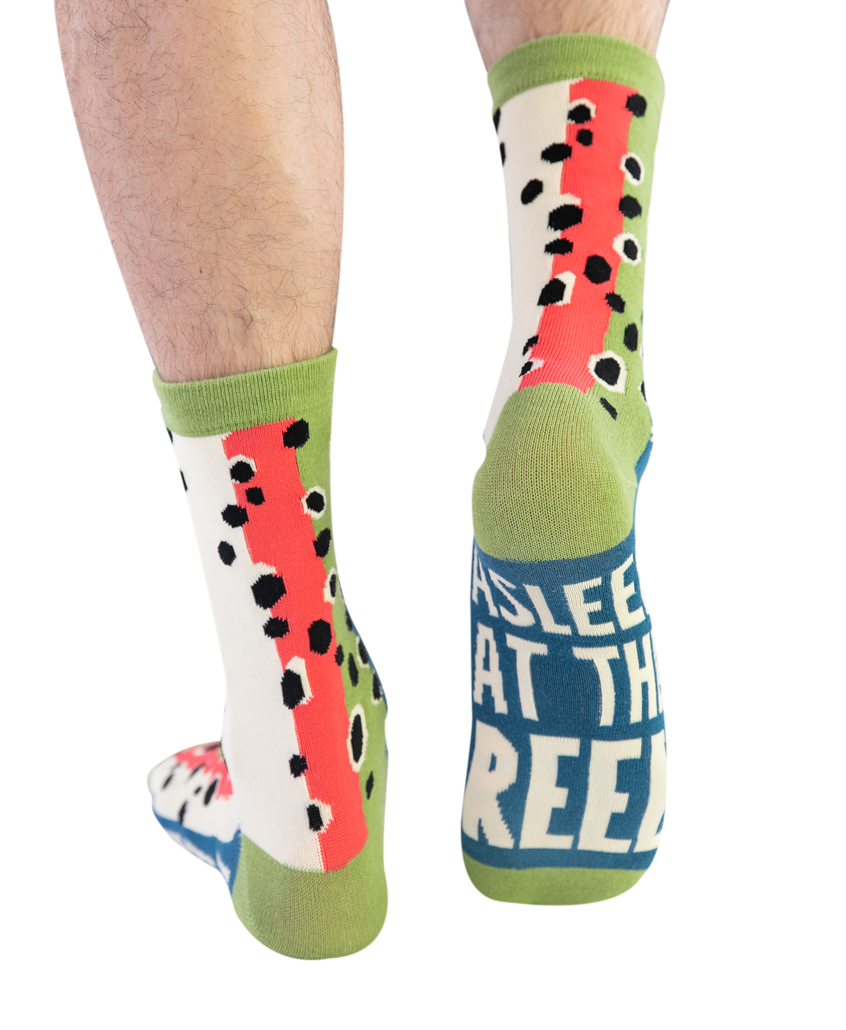 Lazy One - Wholesale Socks - Unisex - Trout Crew Sock2